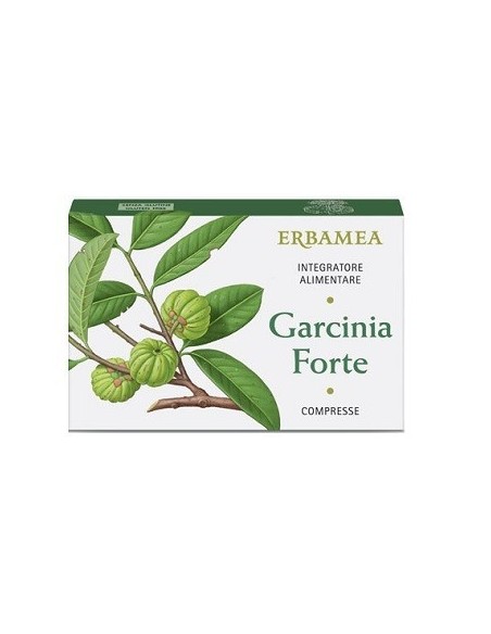 Erbamea Garcinia forte 30 compresse - erbamea srl - Integratore a base di estratto secco di frutti di Garcinia standardizzata al