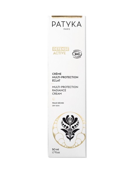 Patyka crema multi protezione illuminante pelle secca defense active  50 ml - Patyka - Crfema multiprotezione per pelle secca,  