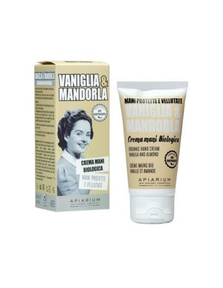 Apiarium crema mani vaniglia e mandorla 50 ml -  -  