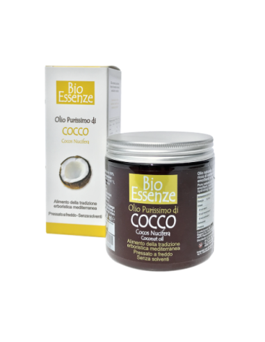Bio essenze olio di cocco 250 ml -  - Bio essenze olio di cocco purissimo 250ml 