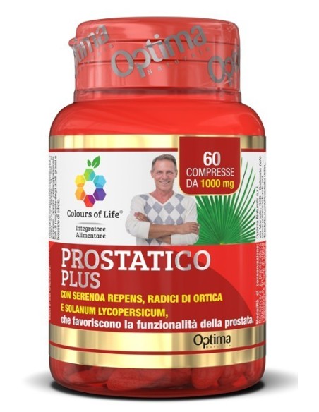 Colours of life prostatico plus 60 compresse 1000 mg