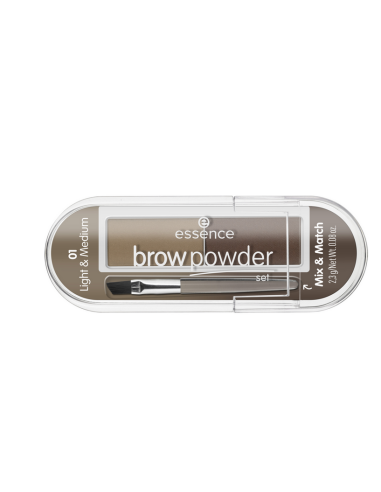 Essence Brow Powder Set Sopracciglia 01  
